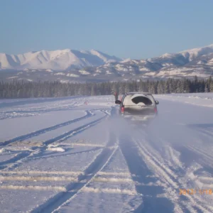 Off-road driving in winter conditions. Thinking driver - Driver Safety at Work